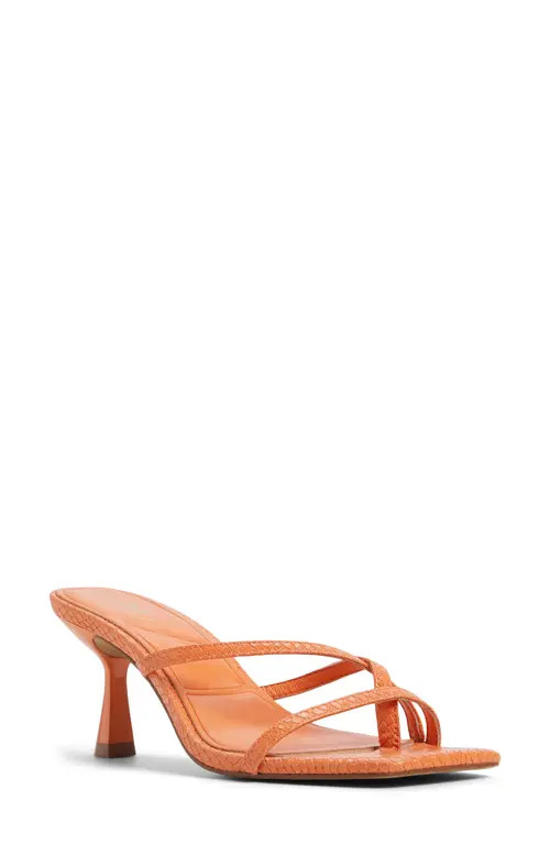 ALDO Calypsa Slide Sandal in Medium Orange at Nordstrom, Size 11 | Nordstrom
