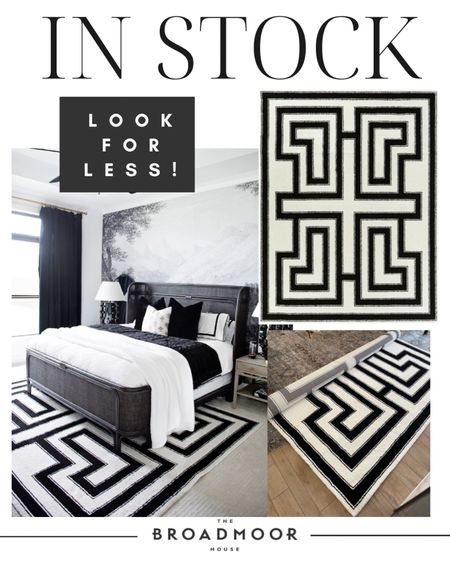 I love this rug, and both sizes are finally back in stock! Such an affordable one! So soft!

Area, rug, black and white decor, modern decor, transitional, look for less, bedroom, decor, living room, decor, Christmas, decorations, holiday, decorations, 

#LTKstyletip #LTKsalealert #LTKhome