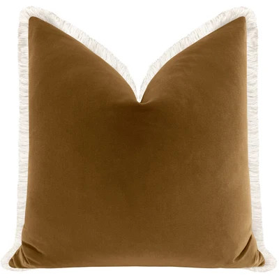 SIGNATURE VELVET // MARRAKESH GOLD + FRINGE | LITTLE DESIGN LLC