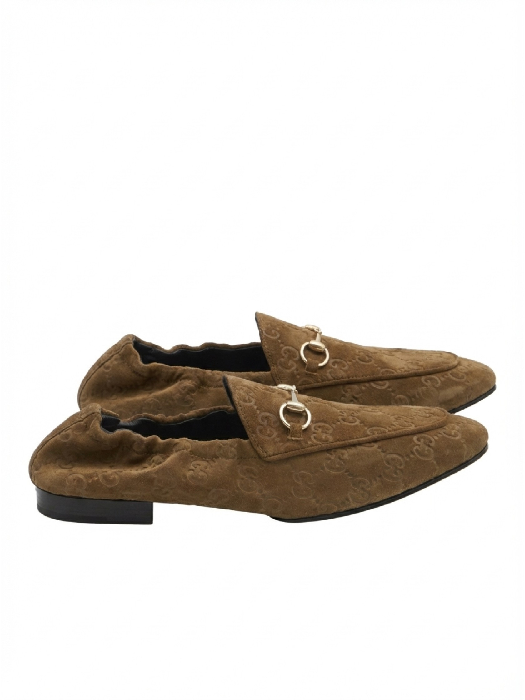 Gucci GG Logo Horsebit Loafers | Senser US