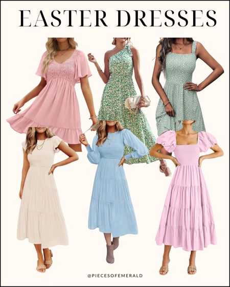 Easter dresses from Amazon, Amazon spring dresses, Easter outfit ideas 

#LTKfindsunder100 #LTKSeasonal #LTKstyletip