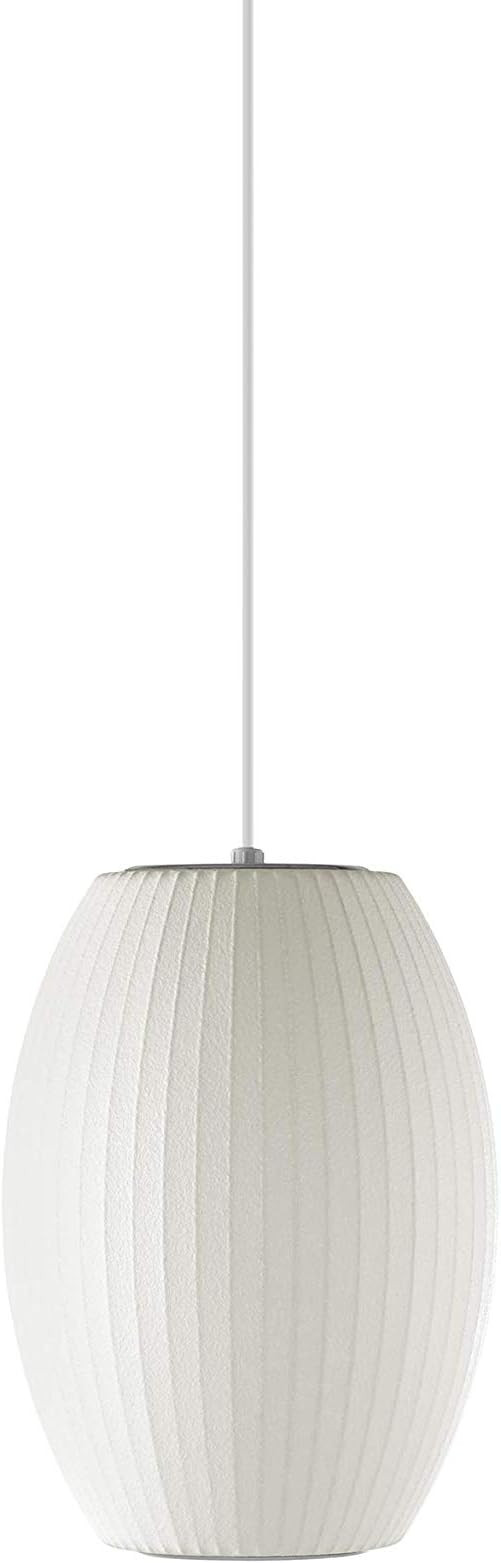 Herman Miller H762 Nelson Cigar Pendant Bubble Lamp, Small, White | Amazon (US)
