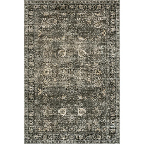 Lauren Liess x Rugs USA Bayberry Vintage Machine Washable Area Rug | Wayfair North America