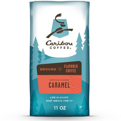Caribou Caramel Hideaway Medium Roast Ground Coffee - 11oz | Target