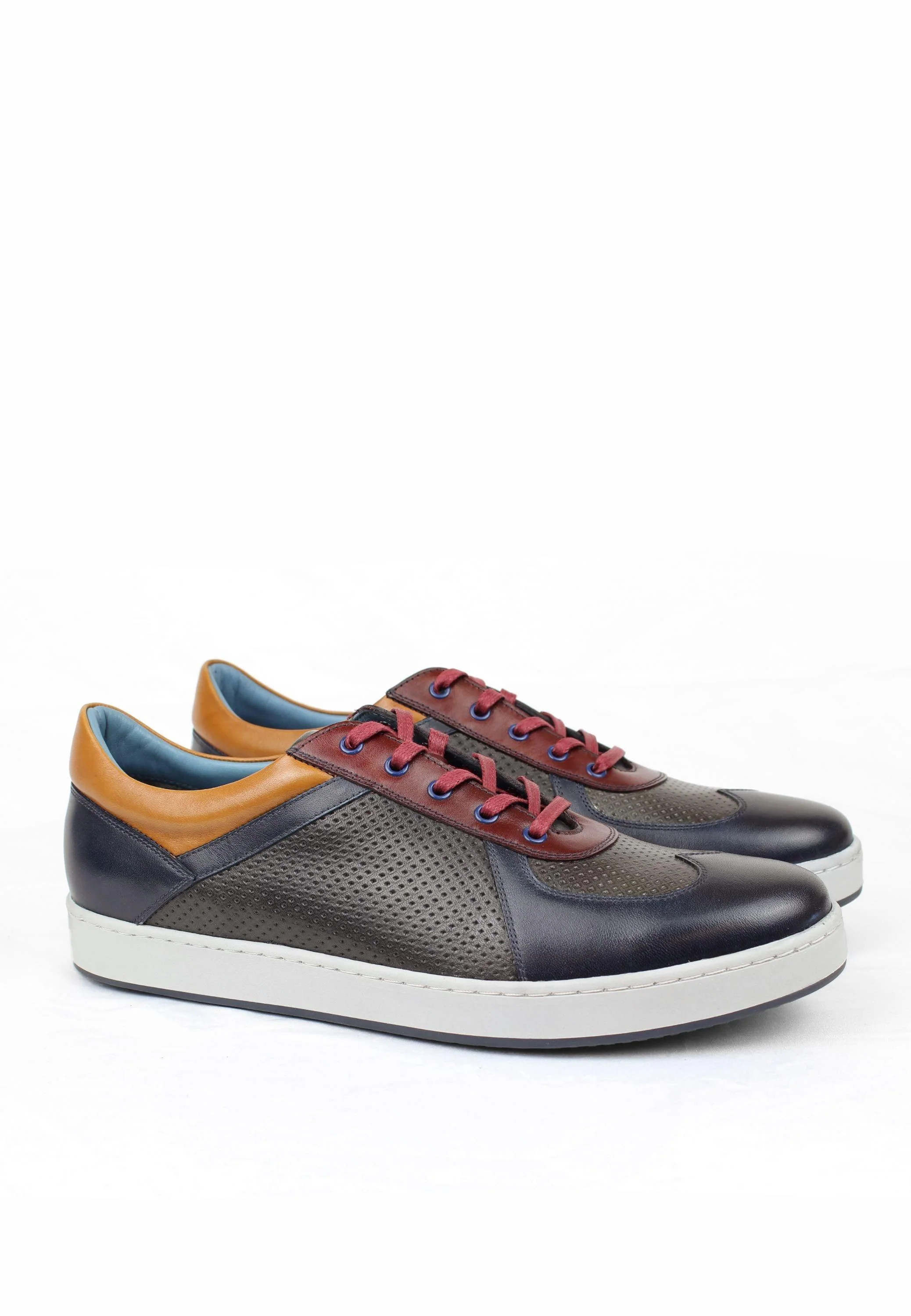 Downtown Sneaker Navy Grey - SEPOL Shoes | SEPOL Shoes