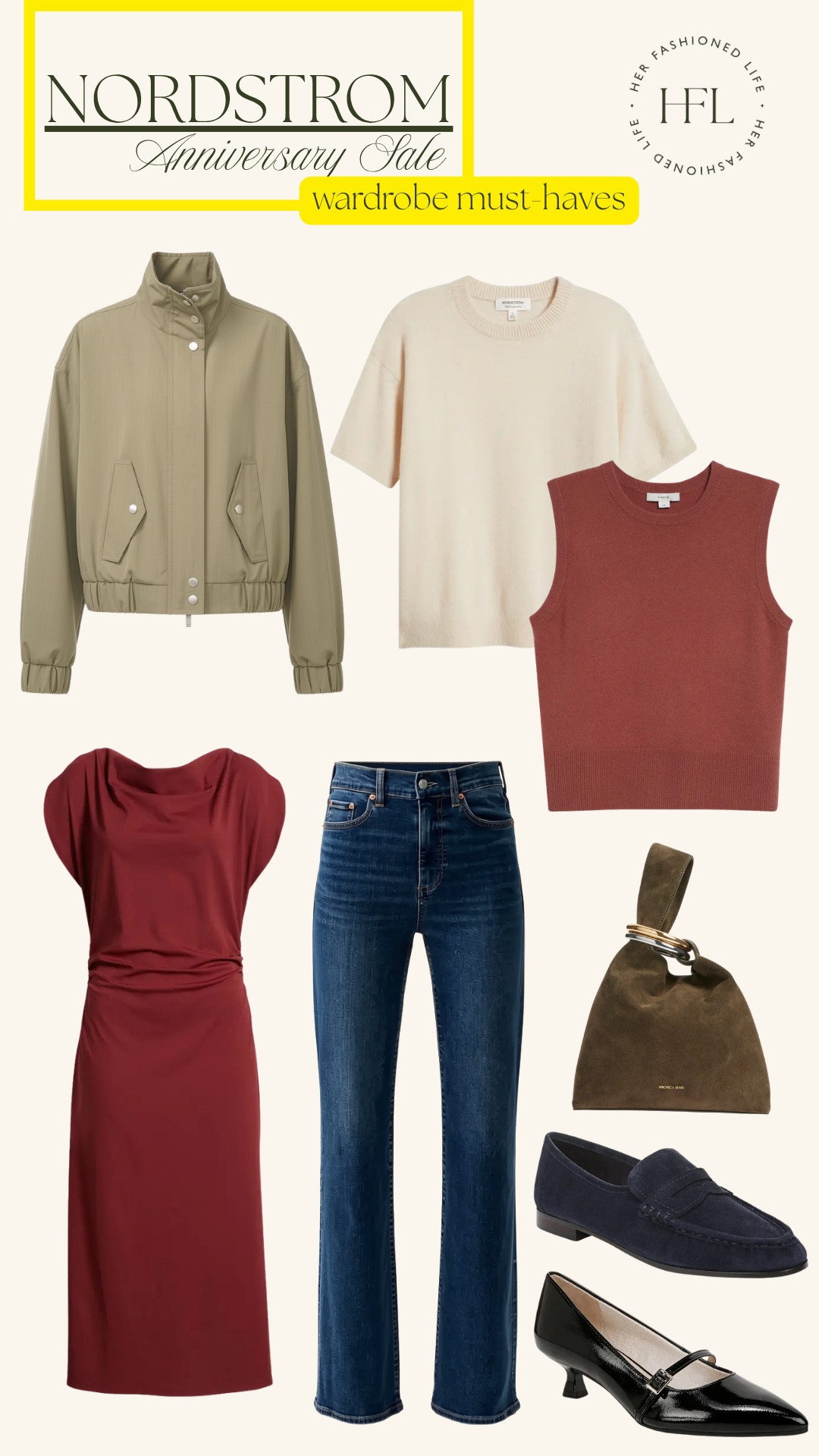 Wardrobe must-haves from the #NSale.
#nsale #nordstromsale #wardrobeessentials #ltkstyle 

 #LTKootd #LTKOver40 #LTKSaleAlert