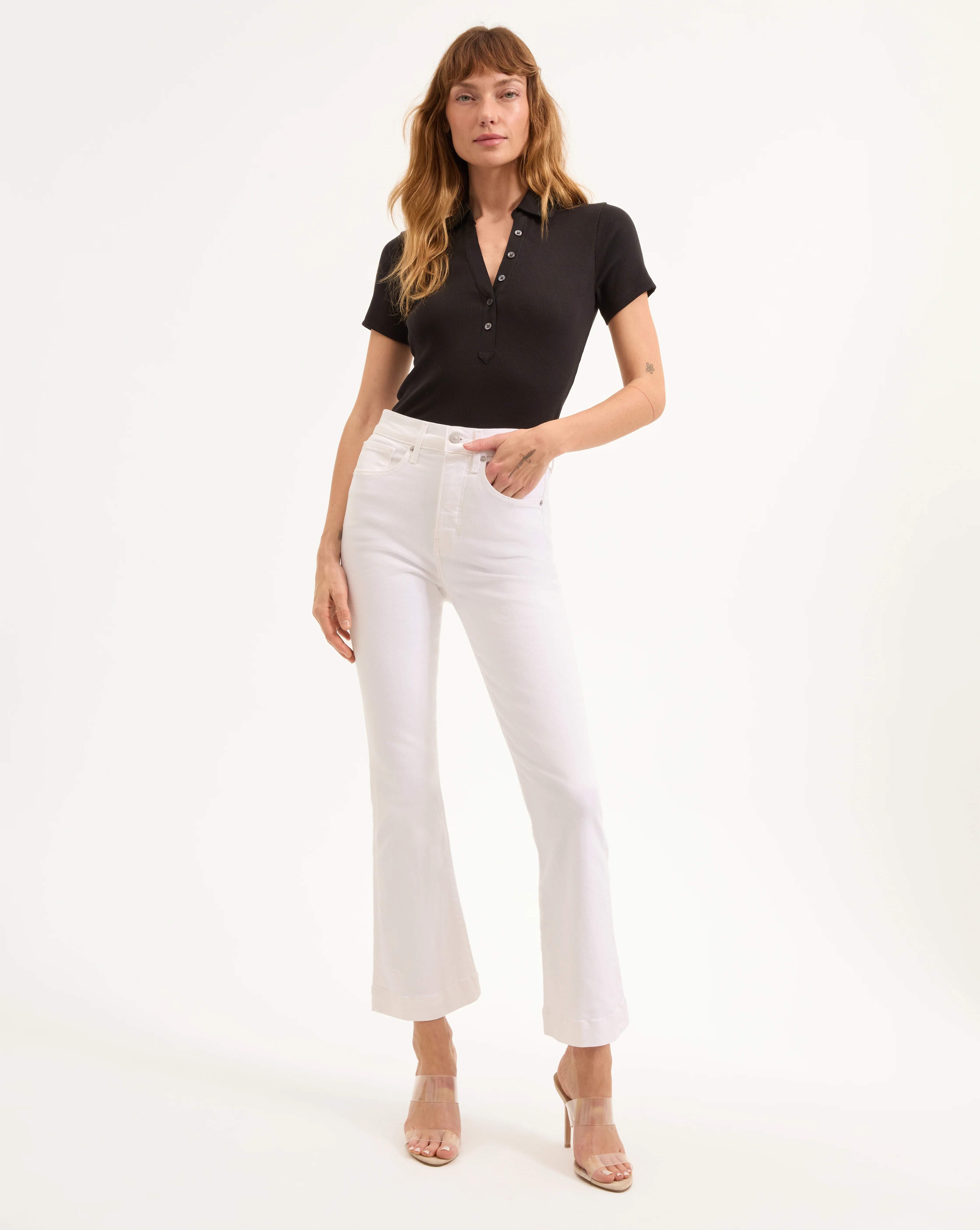 Carson Kick-Flare Jean | Veronica Beard