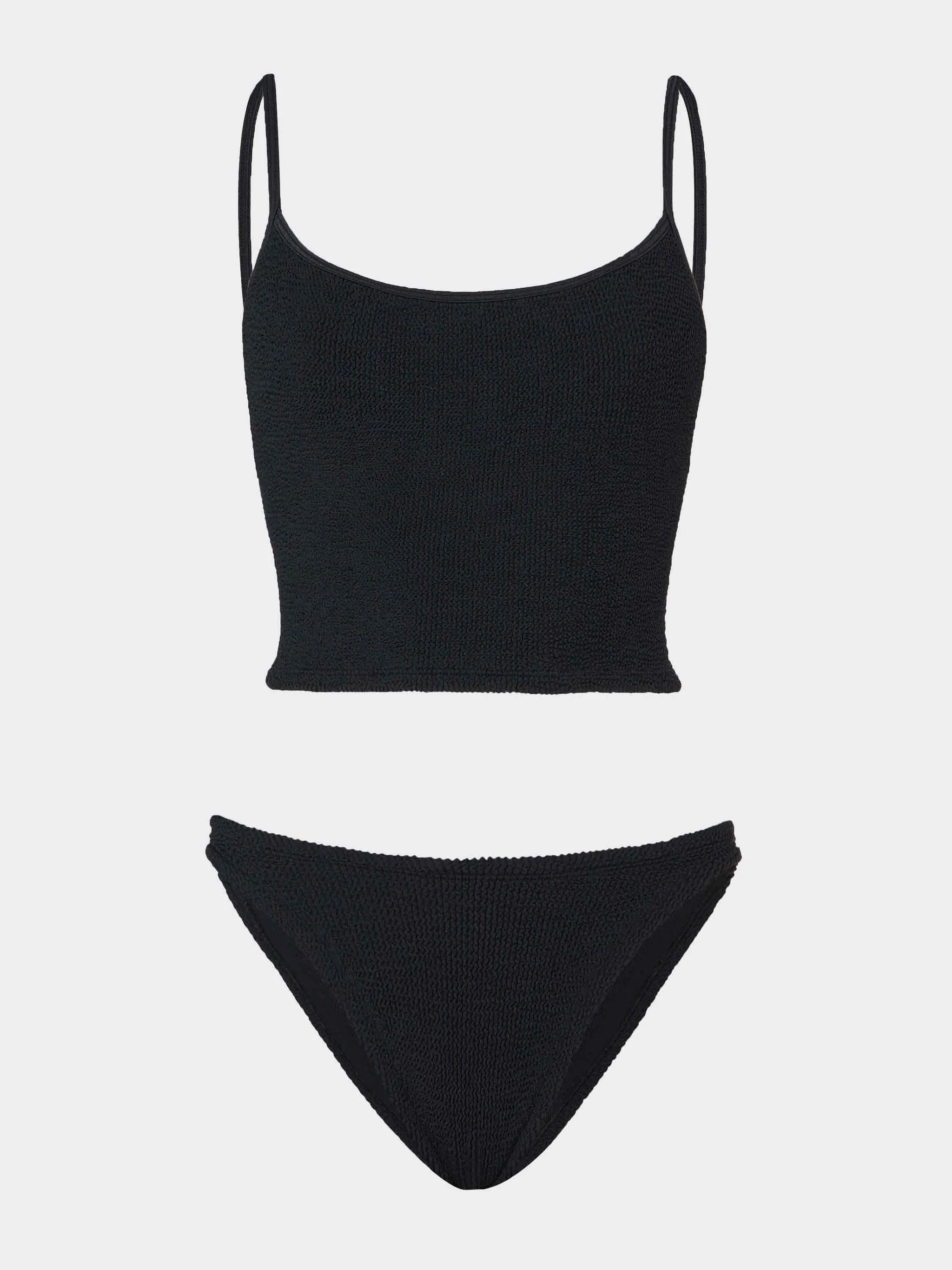 Strap Bikini - Black | HUNZA G