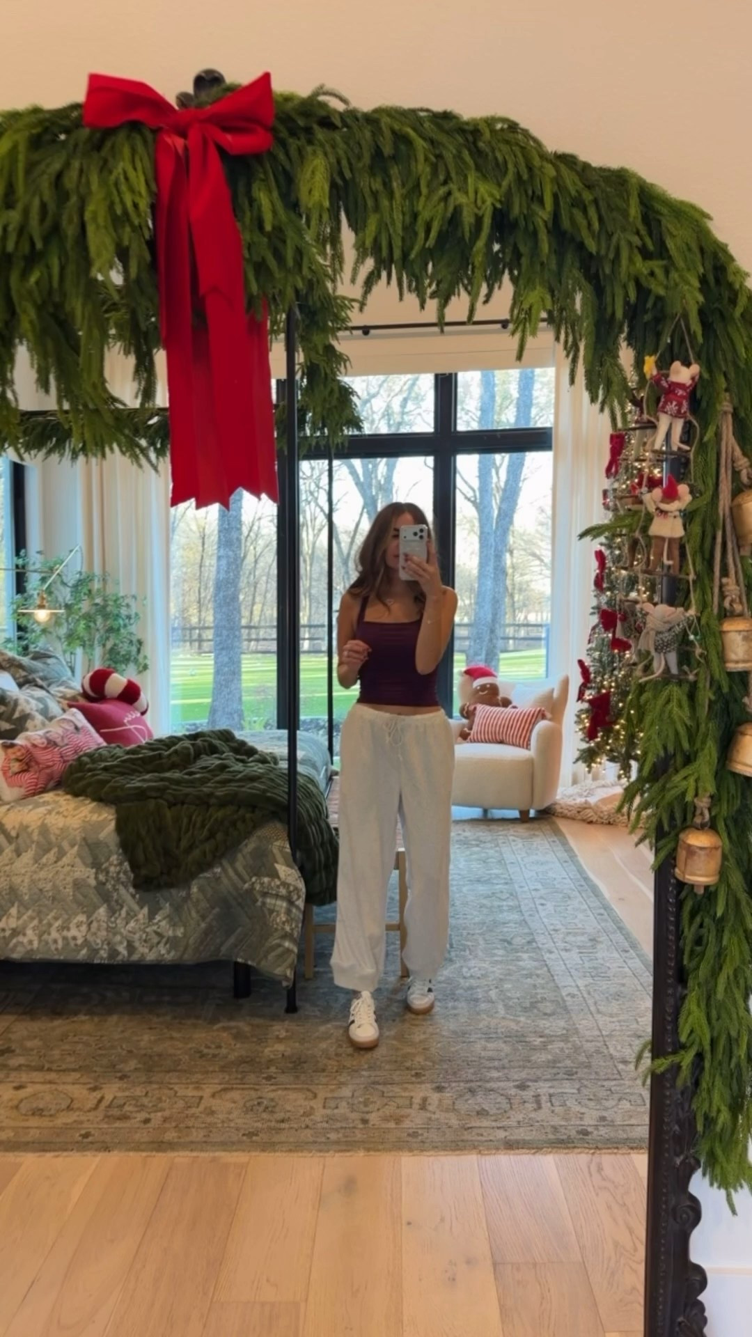 free people promo! spent $150 and get $100 gift card. Size xs/s in this tank and say small in my pants! size down as in between on these pants