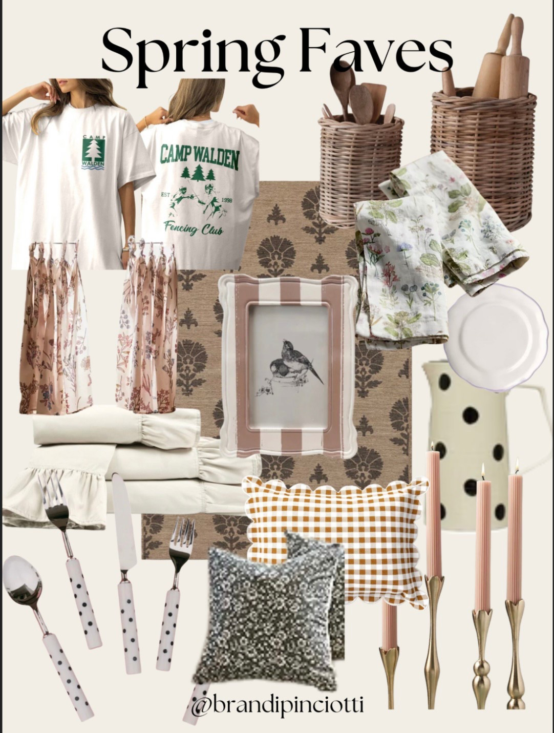 Spring faves 🌸 loving all things green, ruffles, wicker, florals and linen 

#LTKSpringSale #LTKSeasonal #LTKHome