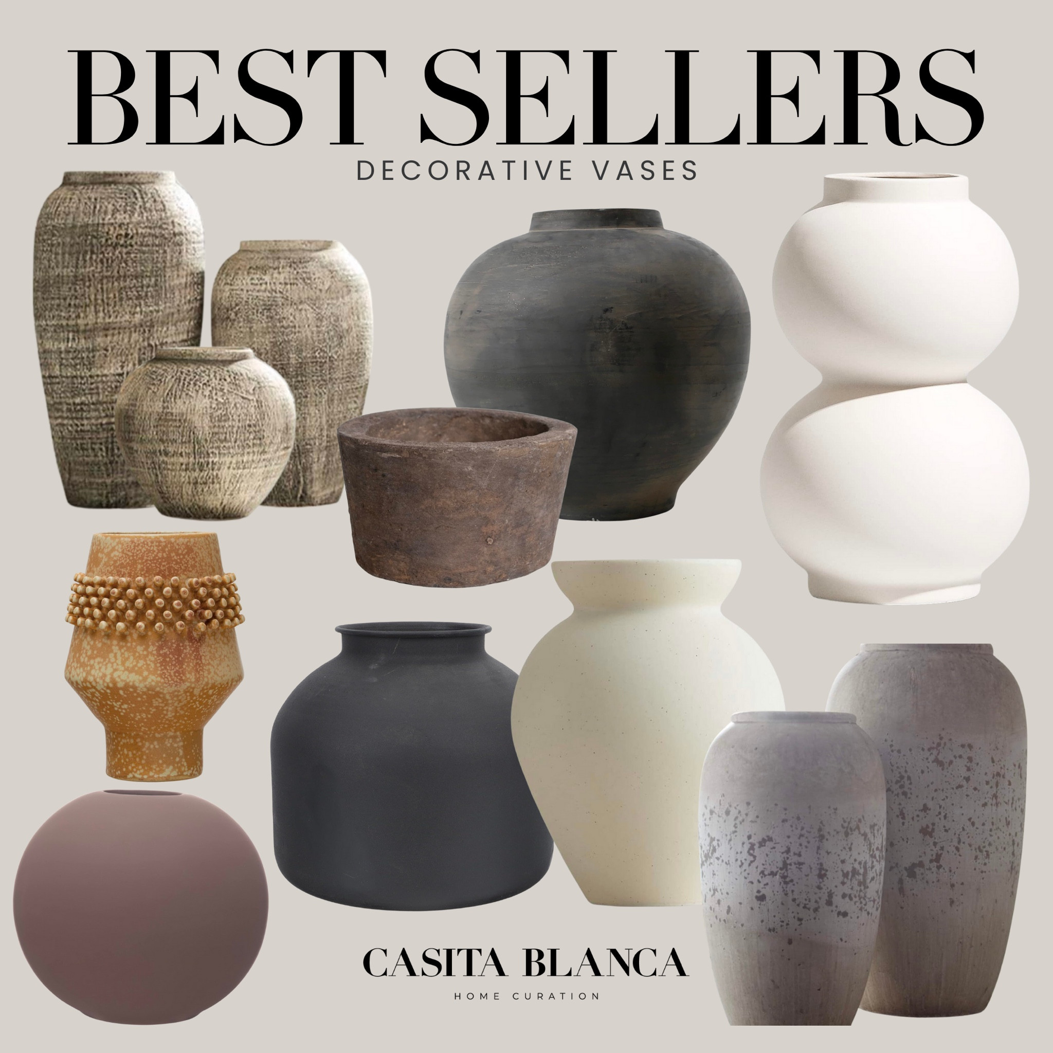 Best sellers - decorative vases

Amazon, Rug, Home, Console, Amazon Home, Amazon Find, Look for Less, Living Room, Bedroom, Dining, Kitchen, Modern, Restoration Hardware, Arhaus, Pottery Barn, Target, Style, Home Decor, Summer, Fall, New Arrivals, CB2, Anthropologie, Urban Outfitters, Inspo, Inspired, West Elm, Console, Coffee Table, Chair, Pendant, Light, Light fixture, Chandelier, Outdoor, Patio, Porch, Designer, Lookalike, Art, Rattan, Cane, Woven, Mirror, Luxury, Faux Plant, Tree, Frame, Nightstand, Throw, Shelving, Cabinet, End, Ottoman, Table, Moss, Bowl, Candle, Curtains, Drapes, Window, King, Queen, Dining Table, Barstools, Counter Stools, Charcuterie Board, Serving, Rustic, Bedding, Hosting, Vanity, Powder Bath, Lamp, Set, Bench, Ottoman, Faucet, Sofa, Sectional, Crate and Barrel, Neutral, Monochrome, Abstract, Print, Marble, Burl, Oak, Brass, Linen, Upholstered, Slipcover, Olive, Sale, Fluted, Velvet, Credenza, Sideboard, Buffet, Budget Friendly, Affordable, Texture, Vase, Boucle, Stool, Office, Canopy, Frame, Minimalist, MCM, Bedding, Duvet, Looks for Less

#LTKstyletip #LTKhome #LTKSeasonal