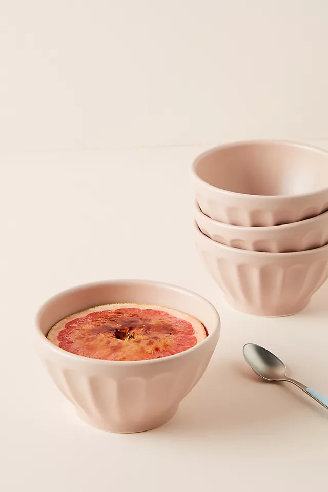 Matte Latte Bowls, Set of 4 | Anthropologie (US)