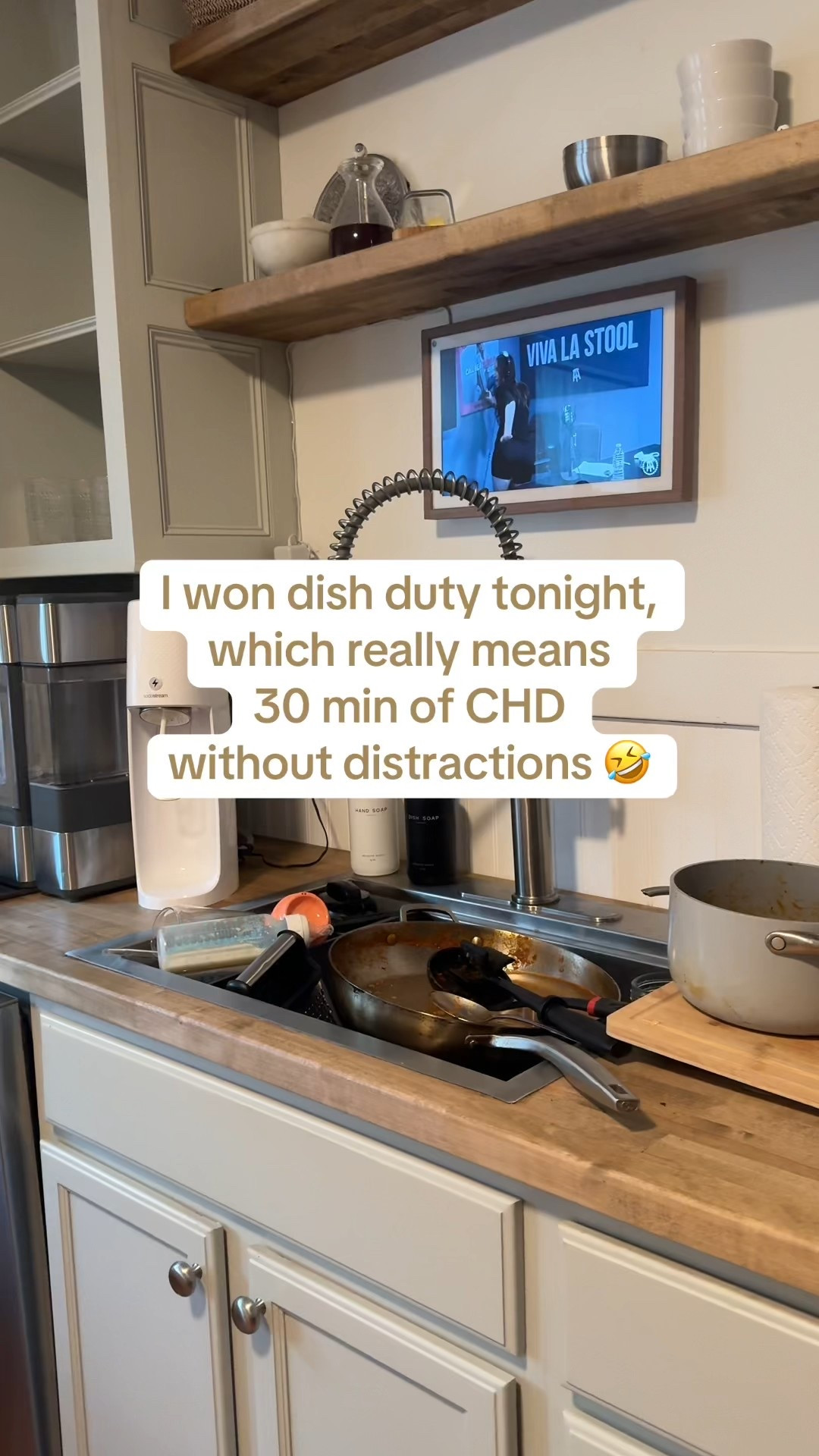 The only way to do dishes #alexashow