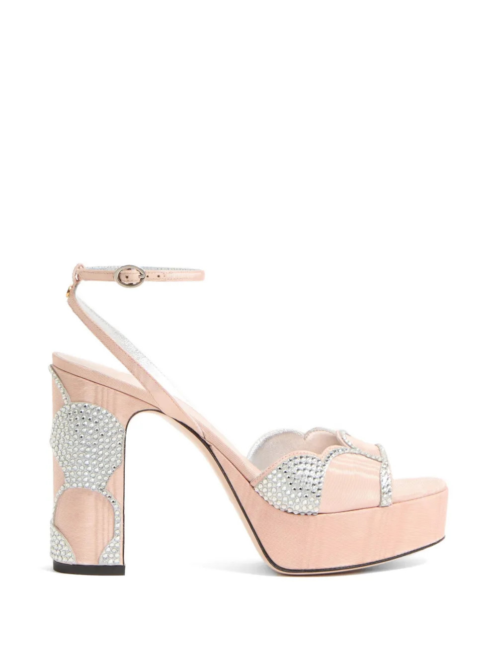 Valentino Garavani Bowow platform sandals - Pink | Farfetch Global
