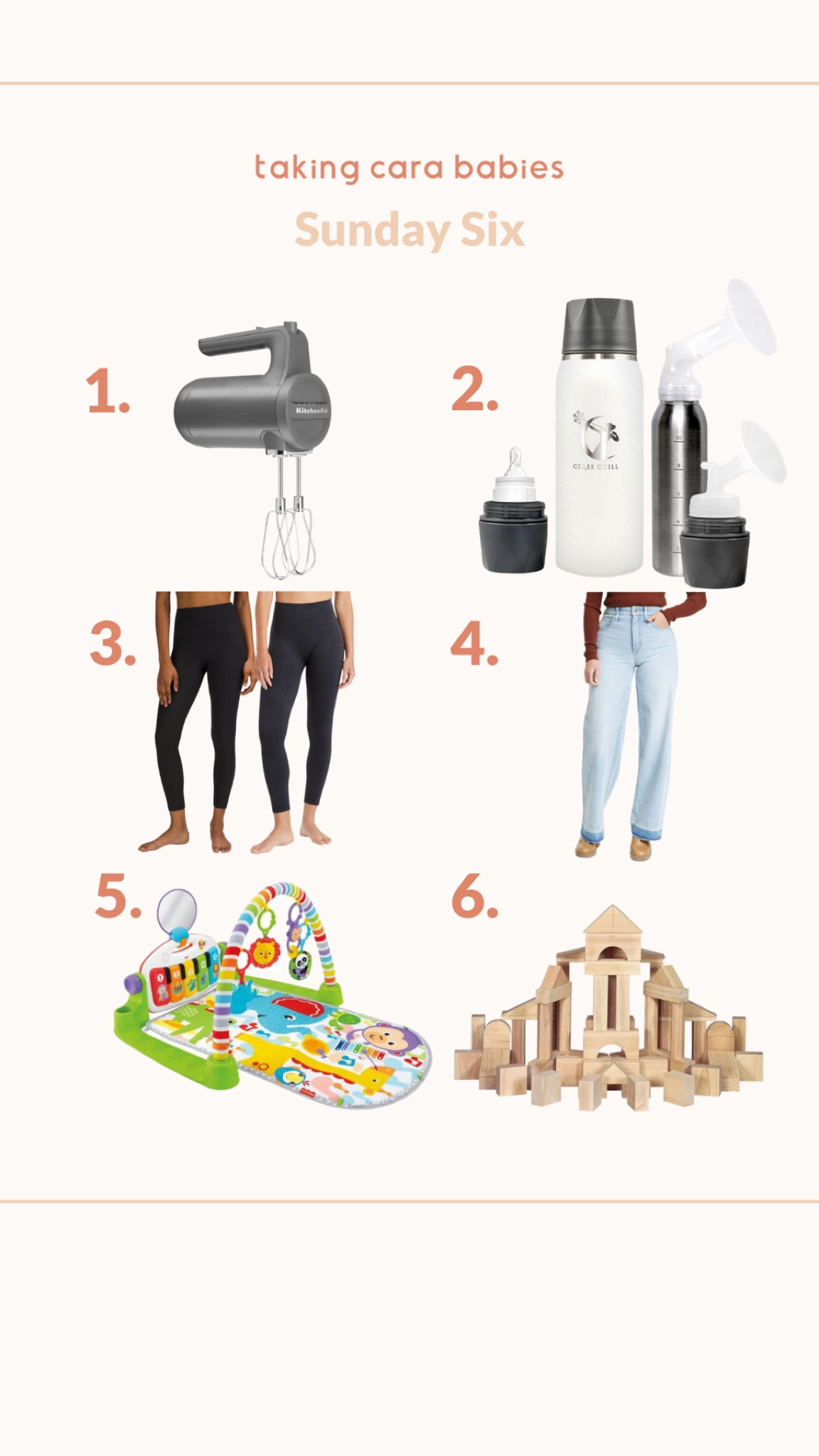 Loving this week’s finds! Affordable jeans for postpartum, popular baby toys, and pumping must-haves!

#LTKstyletip #LTKfindsunder50 #LTKbaby