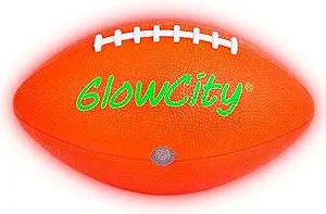 GlowCity Glow in The Dark Football - Light Up LED Ball - Perfect for Evening Play, Camping, and B... | Amazon (US)