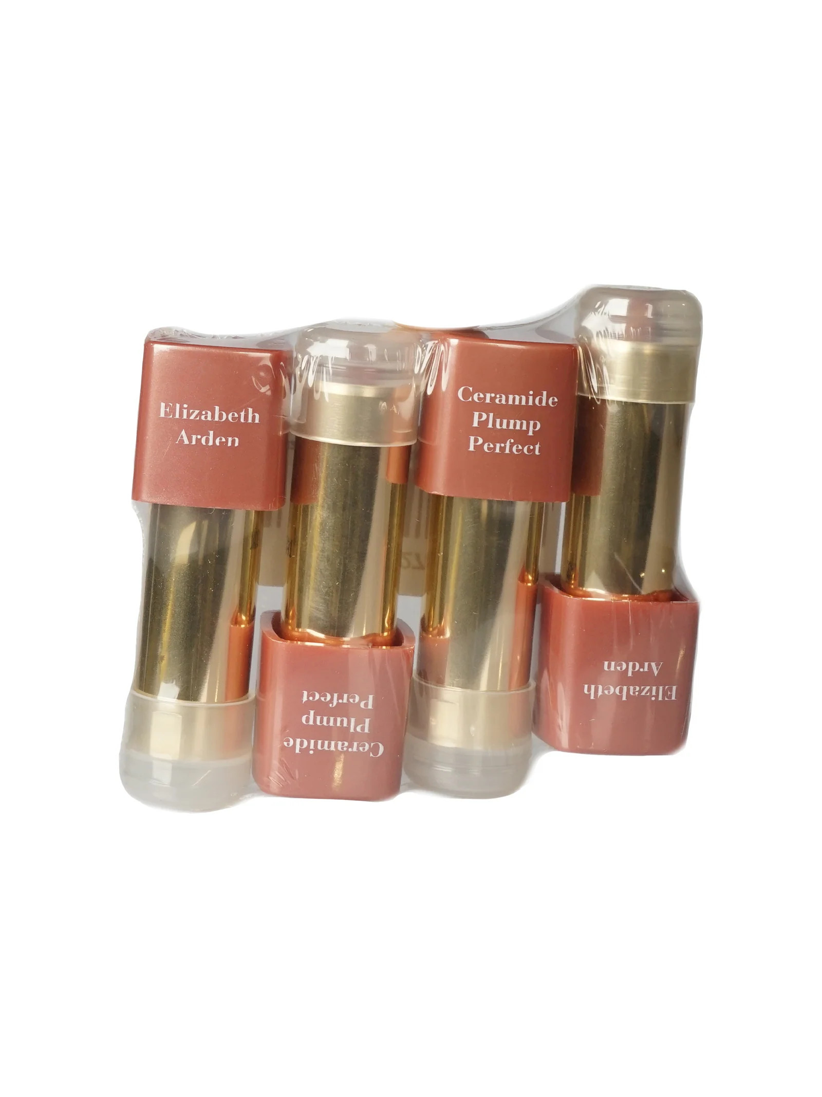 Elizabeth Arden Plump Perfect Lipstick 11 Cinnamon 0.12 OZ Set of 4 | Shop Simon