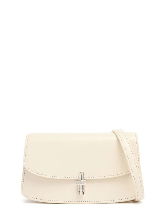 E/W Sofia shiny leather shoulder bag | Luisaviaroma