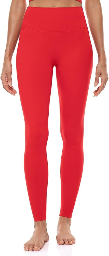 Lavento Women's All Day Soft Yoga Leggings 23"/ 25"/ 28" - No Front Seam Workout Active Legging f... | Amazon (US)