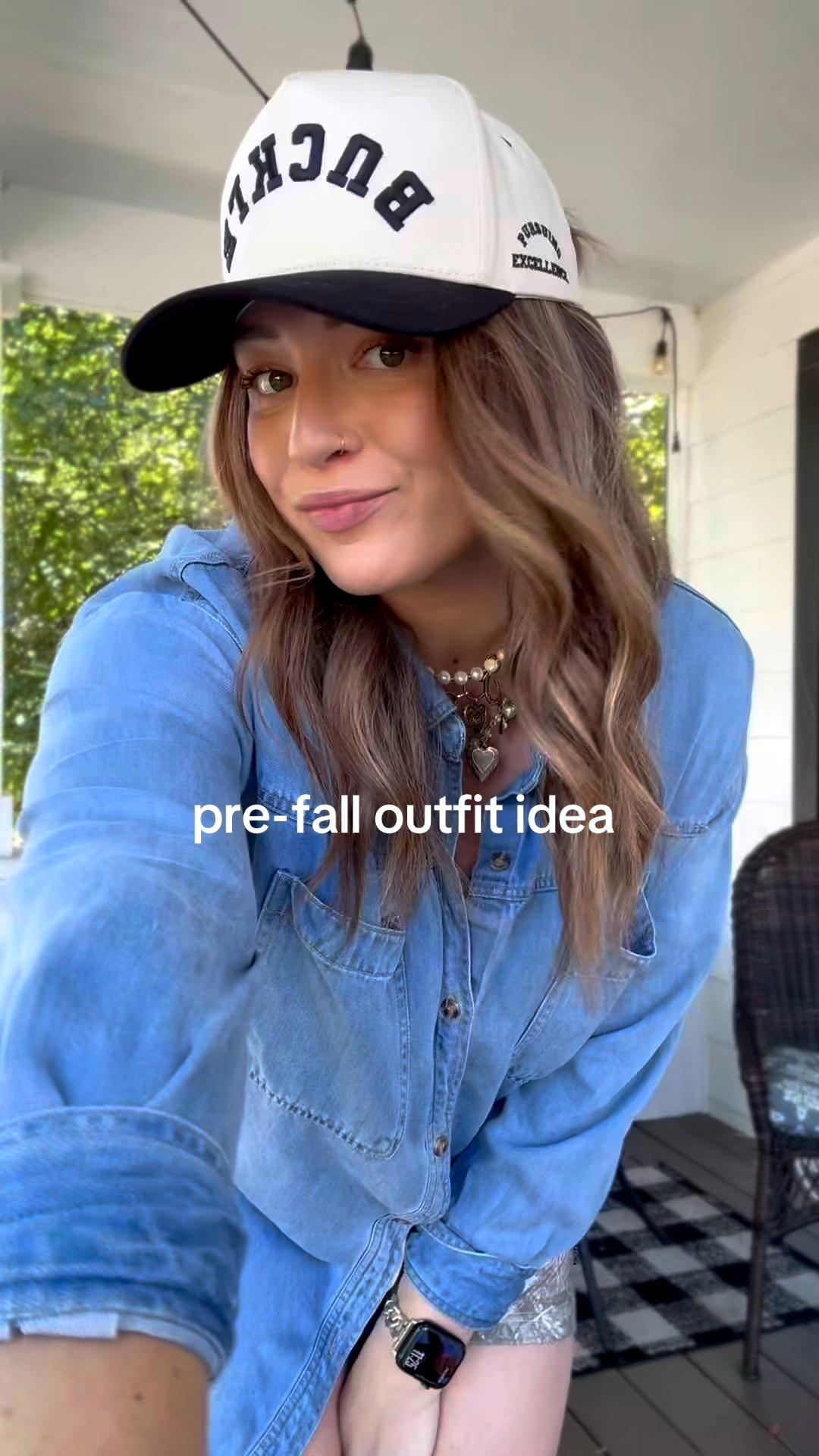 camo + denim shirt = perfect pre-fall outfit

#LTKStyleTip #LTKSeasonal