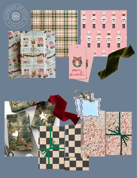 One of many unbelievably cute gift wrap combos...

#LTKGiftGuide #LTKHoliday #LTKfamily