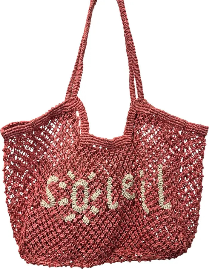 St Jean Jute Beach Tote "Soleil" | Nordstrom