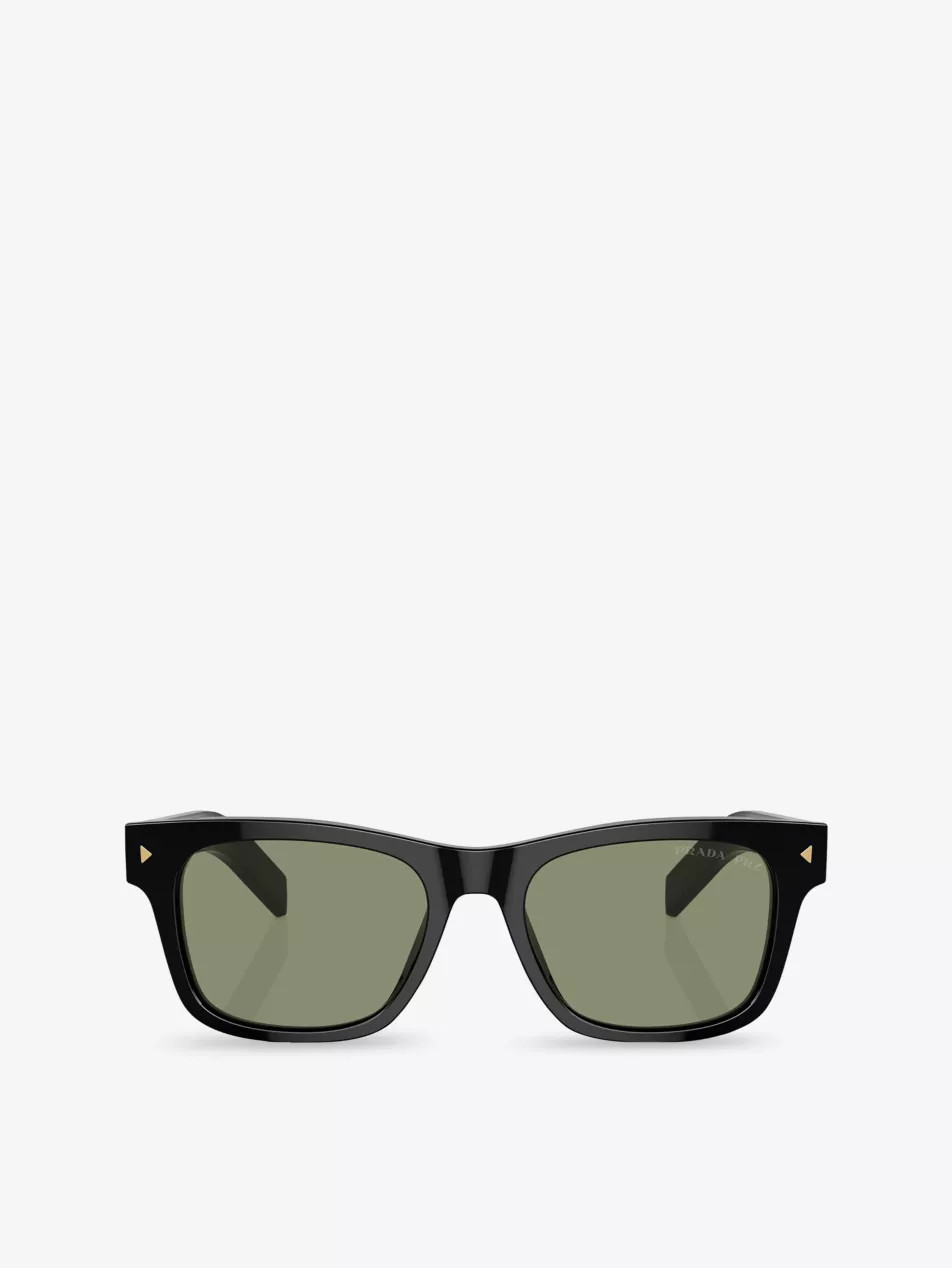PR A17S Square-Frame Acetate Sunglasses | Selfridges