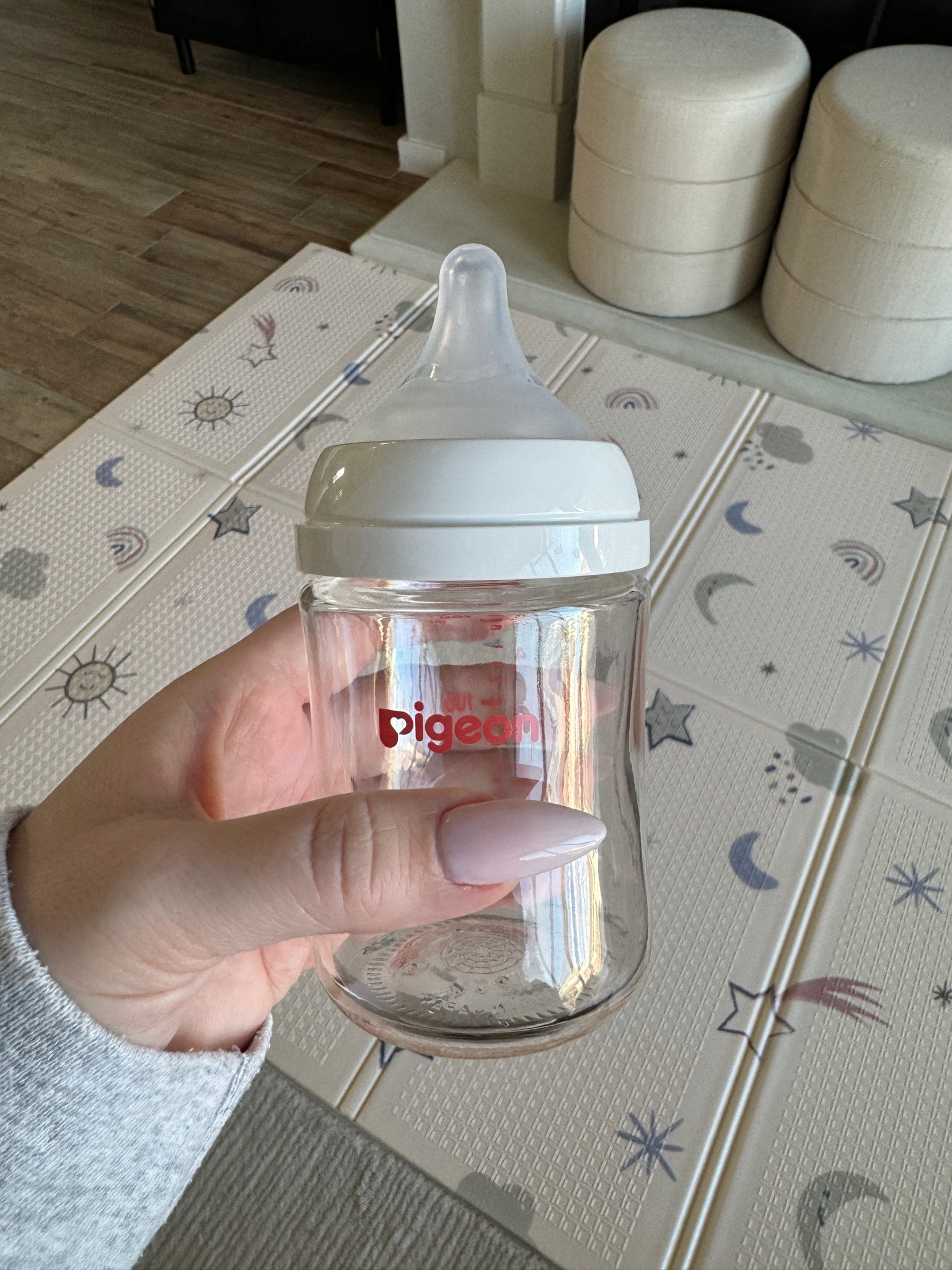 As a second time mom, these bottles are my absolute favorite! These stopped Cru from coughing, chocking, and no leaking out of the mouth. 

We’ve tried almost every bottle out there and these seem to be the closest thing to an actual nipple for nursing moms. The silicon is so soft and flexible compared to other bottle nipples. This bottle is also glass which was a huge factor for us. We won’t ever go back to plastic bottles 

#LTKBump #LTKBaby #LTKFamily