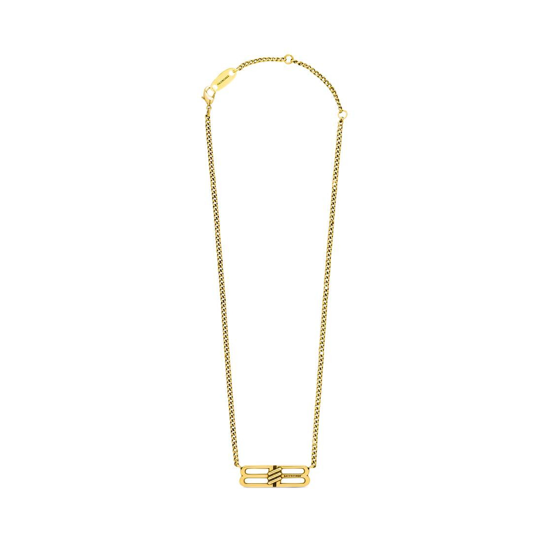 Women's Bb Icon Necklace in Gold | Balenciaga