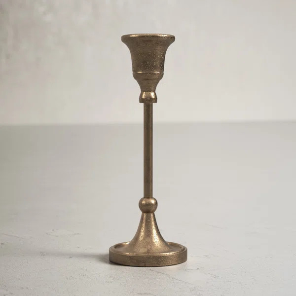 8'' Metal Tabletop Candlestick | Wayfair North America