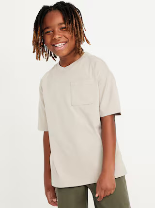 Oversized Short-Sleeve Pocket T-Shirt for Boys | Old Navy (US)