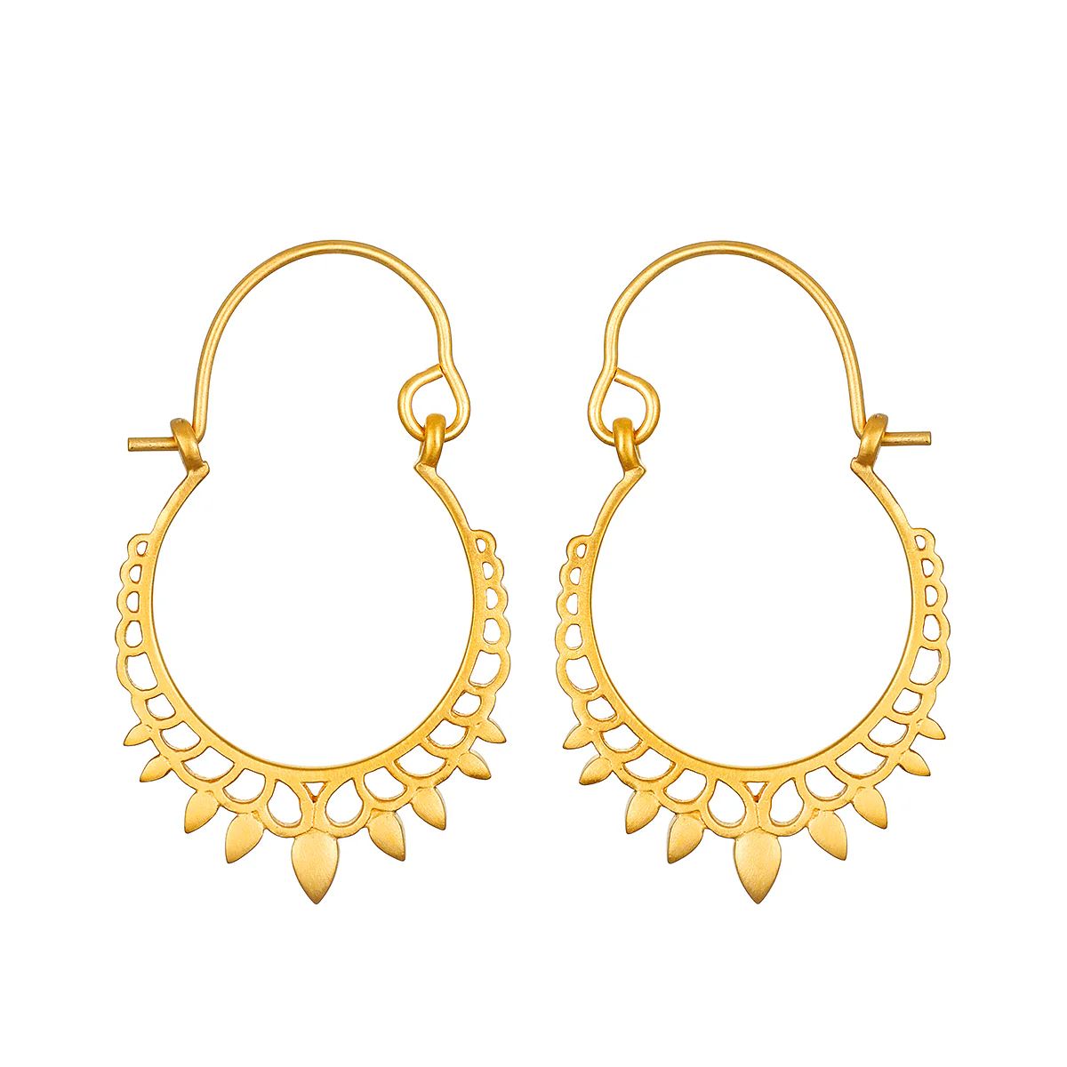 Immersed in Beauty Hoop Earrings | Satya Jewelry