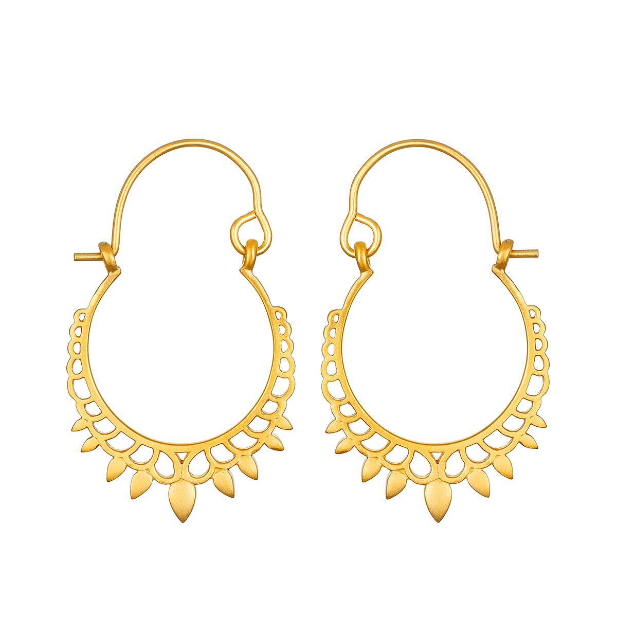 Immersed in Beauty Hoop Earrings | Satya Jewelry