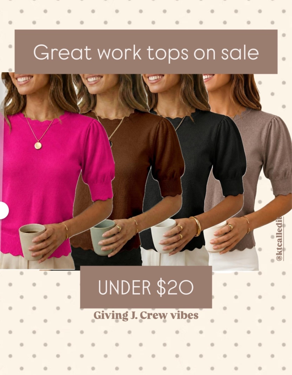 Great tops for my workin girlies on sale under $20!

#LTKootd #LTKmomlife #LTKgrwm