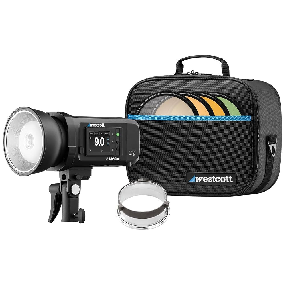 Westcott FJ400 II Touchscreen Strobe with FJ Pro AC/DC Battery (400Ws) TTL HSS AC/DC Powered 550+... | Amazon (US)