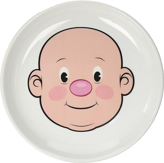 Genuine Fred MR. FOOD FACE Kids' Ceramic Dinner Plate | Amazon (US)