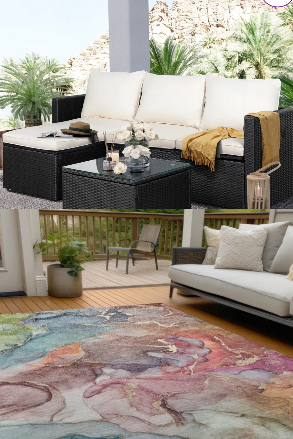 It’s summer summer time!!! The weather is broke and patio season is here. These two pieces add the perfect pop of color to your patio set without doing too much. 

#LTKHome #LTKSeasonal #LTKSummerEdit
