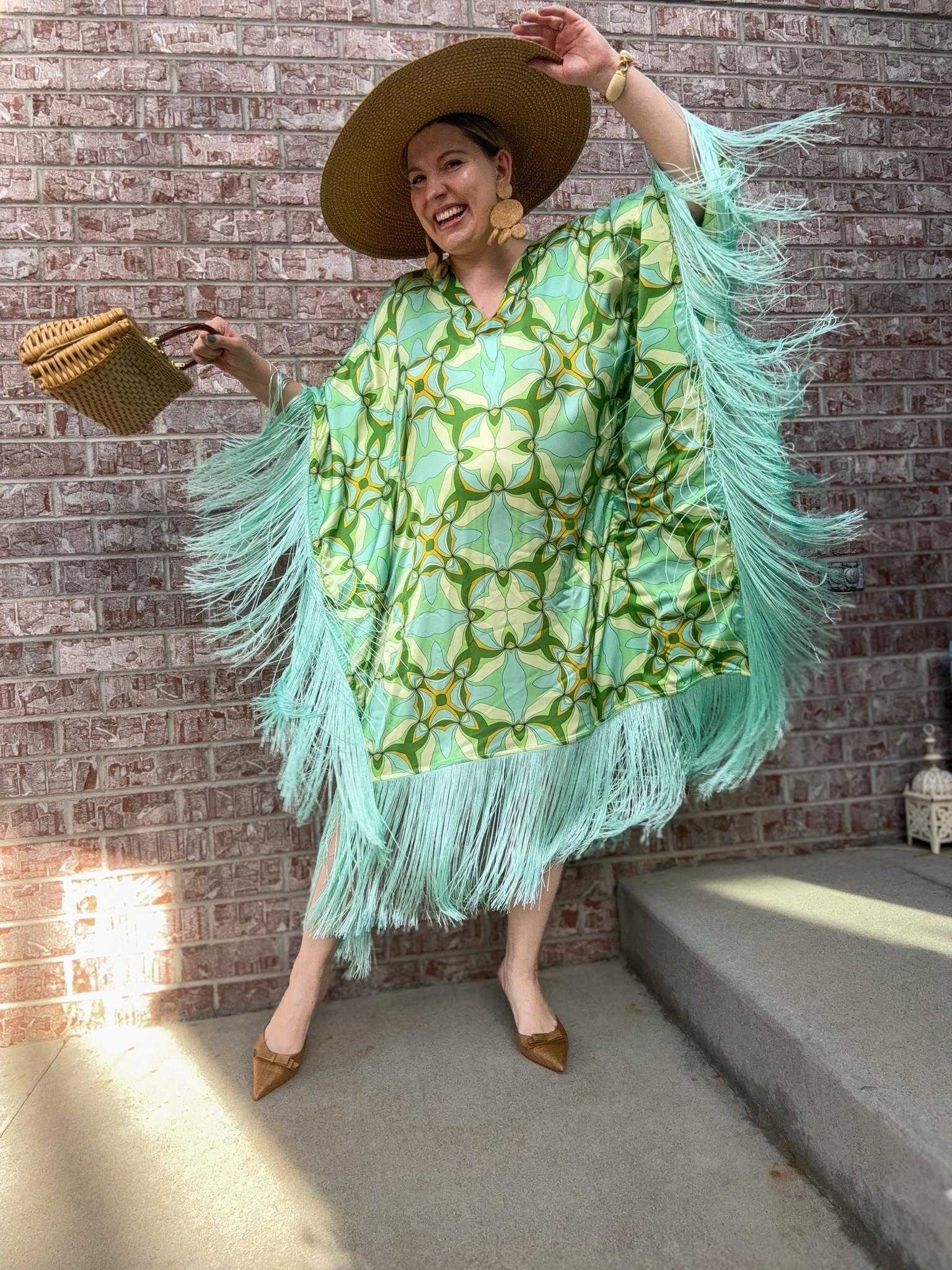 Tropical Luxe - Look 12
A curated style series

LOOK AT THIS DRESS YOU GUYS. How have I ever been wearing anything else? 

Dress - Nuvula
Earrings - Simon Miller
Hat - Eric Javits
Shoes - Dillards
Bag - Vintage 
Bracelet - Vintage J Crew
Ring - Rocksbox


Comment SHOP below to receive a DM with the link to this post on my LTK ⬇ https://liketk.it/5ZrrU #ltkseasonal #ltktall #ltkootd

Comment SHOP below to receive a DM with the link to this post on my LTK ⬇ https://liketk.it/5Zrtq #ltktall #ltkseasonal #ltkootd

#LTKSeasonal #LTKootd #LTKTall