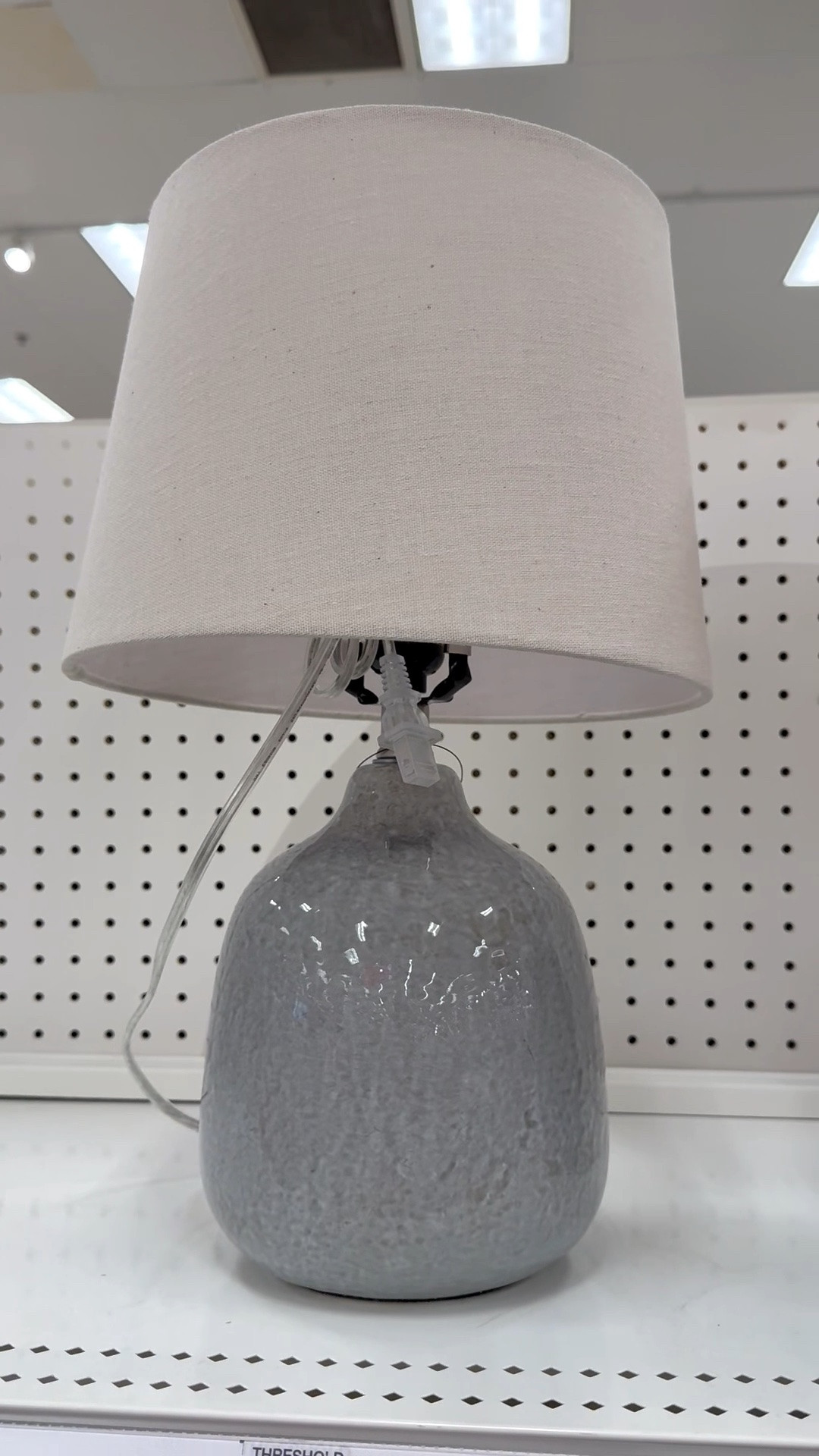 I’m loving the mottled gray glaze and base shape of this ceramic table lamp. White drum shade included. It’s perfect for your entryway, kitchen counter, nightstand, and apartment/dorm. 💡

And if you’re a mosaic artist, this lamp would also make a fun substrate for your tile work too! For mosaic tips, tutorials + inspiration please visit my YouTube channel: YouTube.com/julieweilbacher, and follow @julieweilbacher on Instagram.

#tablelamplamp #graylamp #tablelighting #target #ceramiclamp #entrywaydecor #mosaic #kitchendecor #dormdecor #smallspacedecor

#LTKHome #LTKU