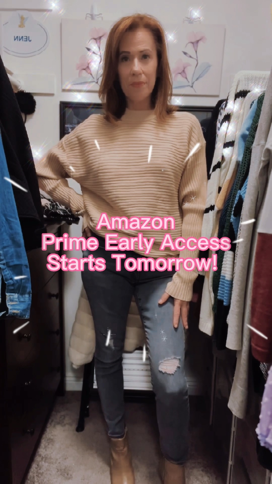 Get Ready! Amazon’s Prime Early Access Sale is almost here! Tuesday Oct 11 and Wednesday Oct 12, Prime Members exclusive pre-holiday sale gives you early access to the gifting season. Get deals on #amazonfashion like these #fallsweaters and #wintersweaters #womensdenim shoes, and more! 

#LTKfit #LTKsalealert #LTKstyletip