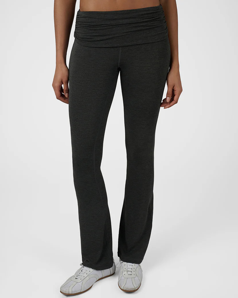 Fold Over Flare Legging | We Wore What