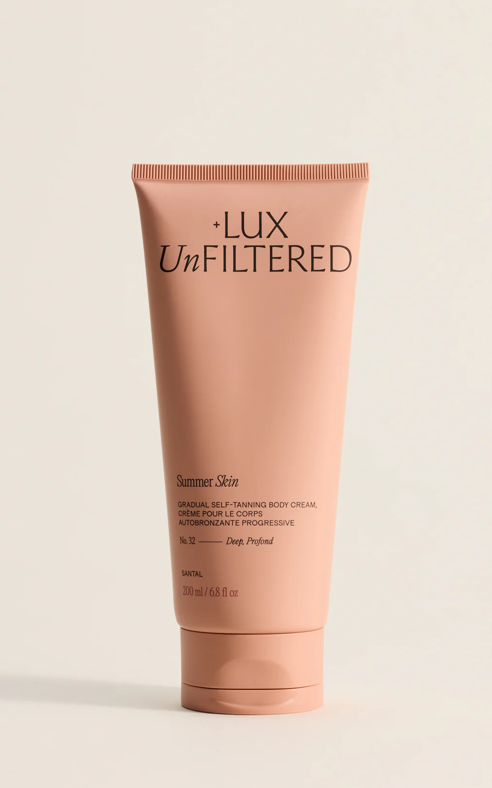 Summer Skin Gradual Self-Tanning Body Cream | + LUX UNFILTERED | + Lux Unfiltered, Inc.
