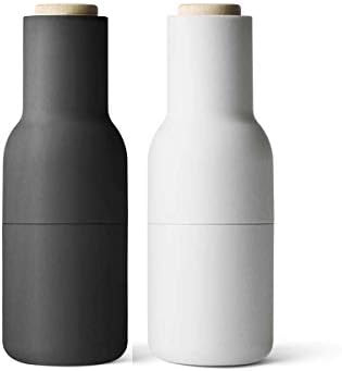 Salt Grinder and Pepper Grinder Set of 2, Black Pepper Grinder & Sea Salt Grinder Inverted Design... | Amazon (US)