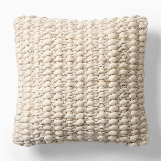 Chunky Paddle Woven Pillow Cover | West Elm (US)