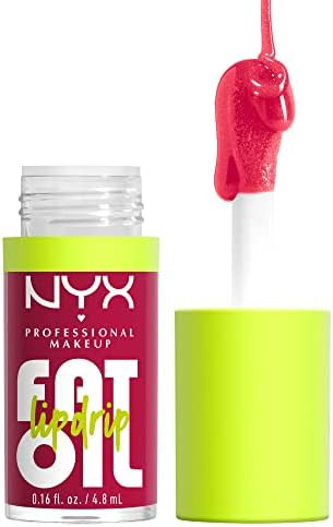 NYX PROFESSIONAL MAKEUP Fat Oil Lip Drip, Moisturizing Lip Oil Gloss, Vegan Tinted Formula, Up to... | Amazon (US)