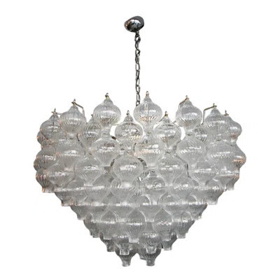 Tulip Murano Glass 1960's Chandelier | Wayfair North America