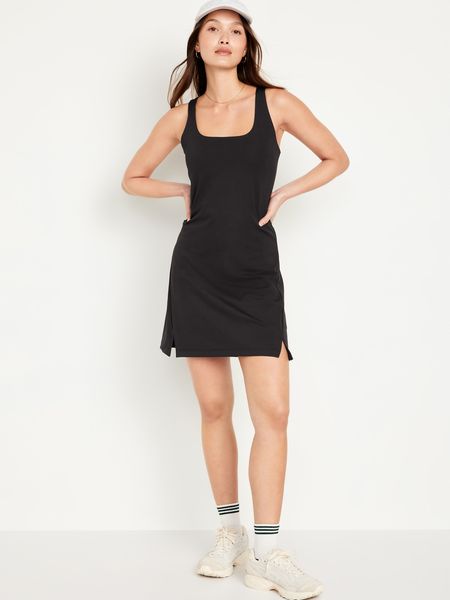 PowerSoft Square-Neck Athletic Dress | Old Navy (US)