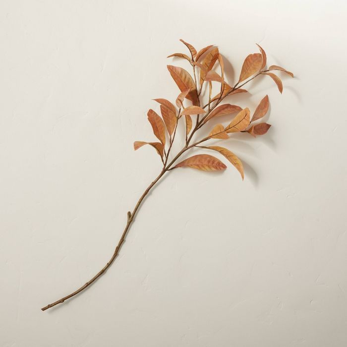 38&#34; Faux Rusted Croton Plant Stem - Hearth &#38; Hand&#8482; with Magnolia | Target