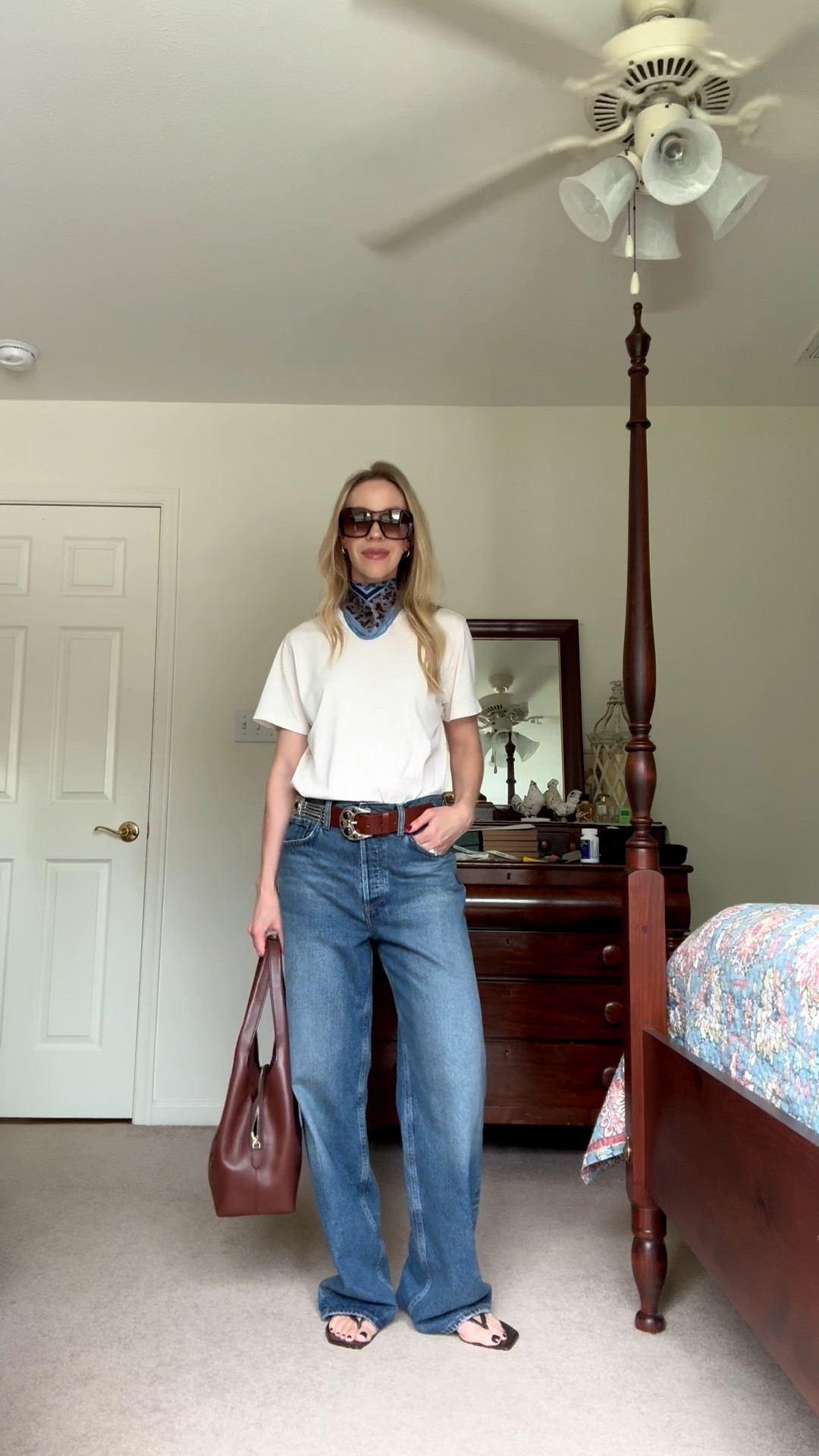 NYFW style inspiration with paisley scarf, baggy jeans and @Zara western belt

#LTKNYFW #LTKSaleAlert #LTKSeasonal