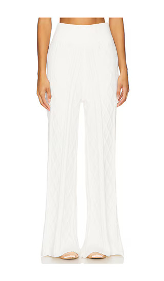 Rayne Pant in Cream Cable | Revolve Clothing (Global)